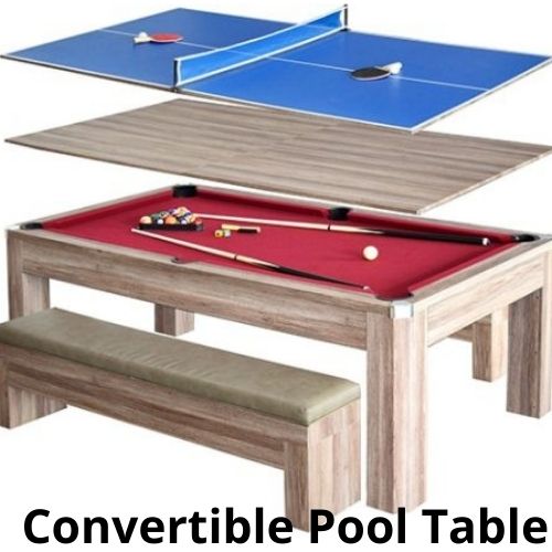 Convertible pool table