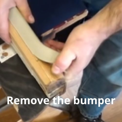 Remove the bumper
